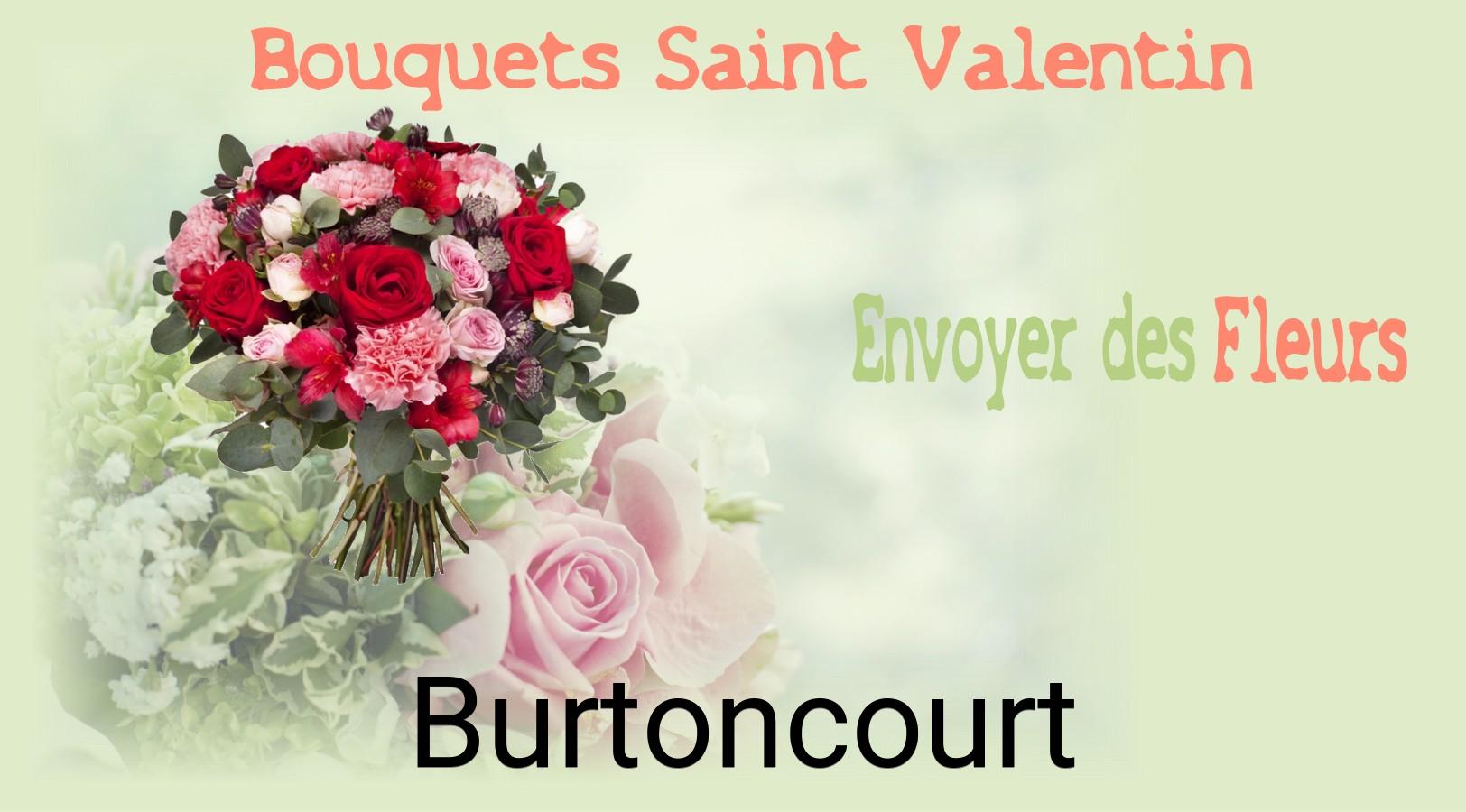 Roses de Saint-Valentin livrées à Burtoncourt